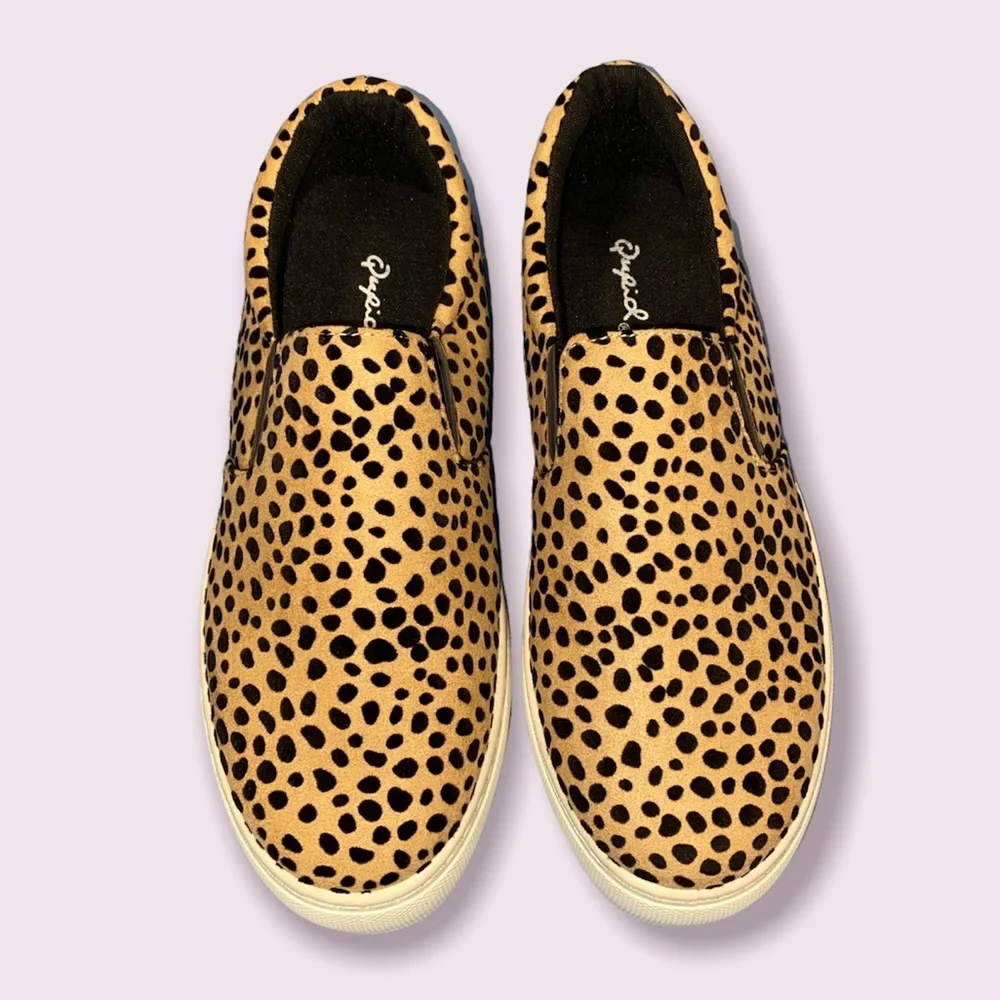NEW Animal Print Slip-On Shoes - Women’s size 7